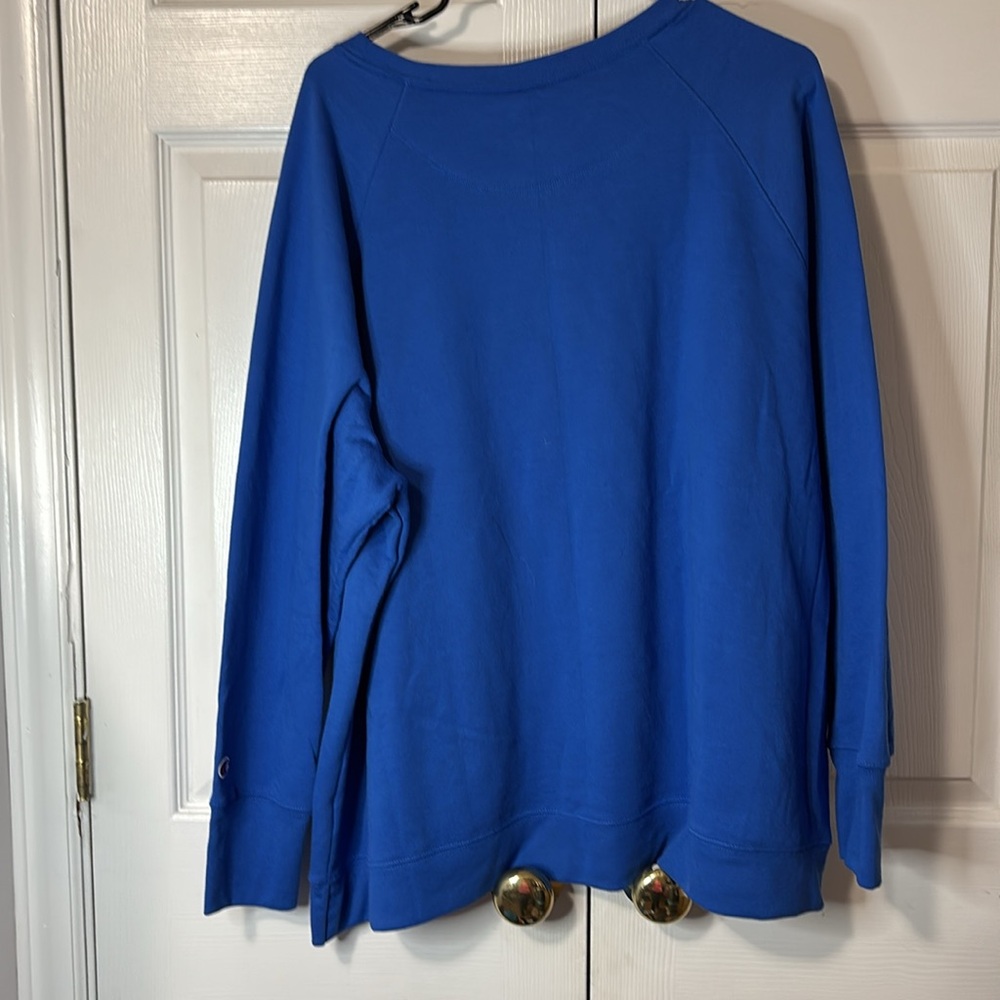 Champion Royal Blue Crewneck Sweatshirt Sz 3XL New - Picture 4 of 4